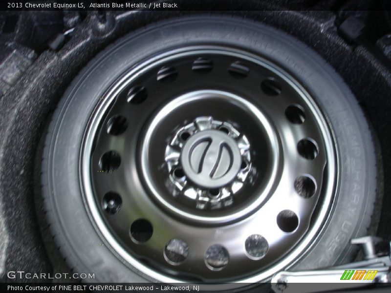 Atlantis Blue Metallic / Jet Black 2013 Chevrolet Equinox LS