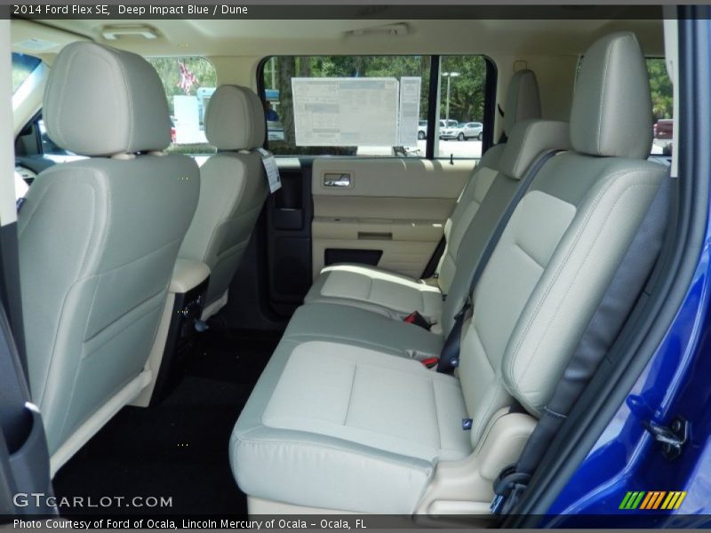 Rear Seat of 2014 Flex SE