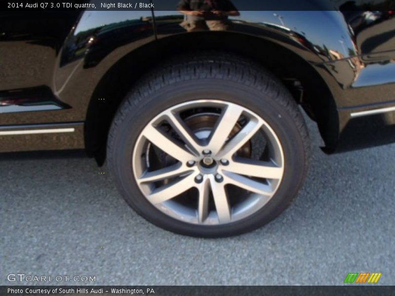 Night Black / Black 2014 Audi Q7 3.0 TDI quattro