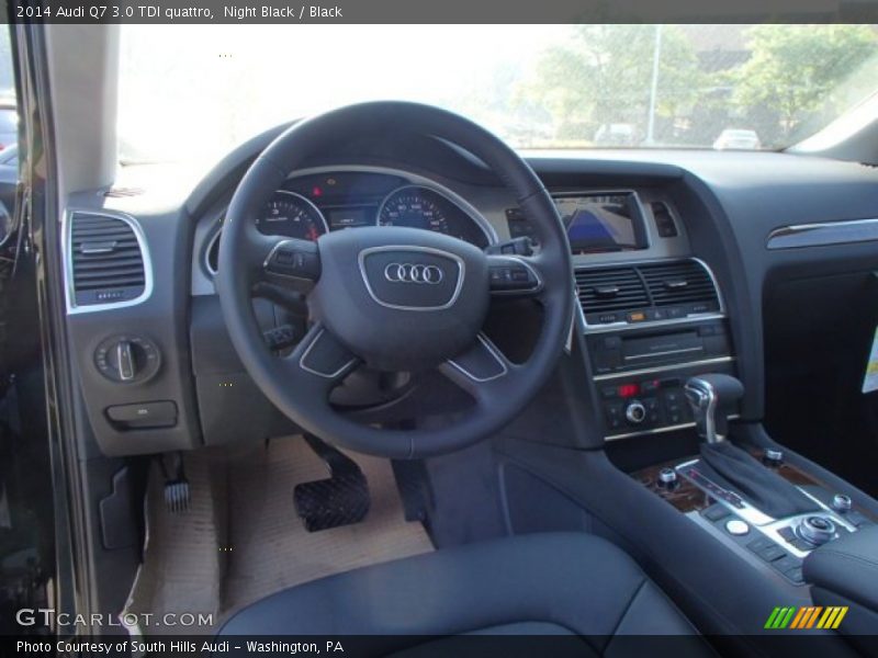 Night Black / Black 2014 Audi Q7 3.0 TDI quattro