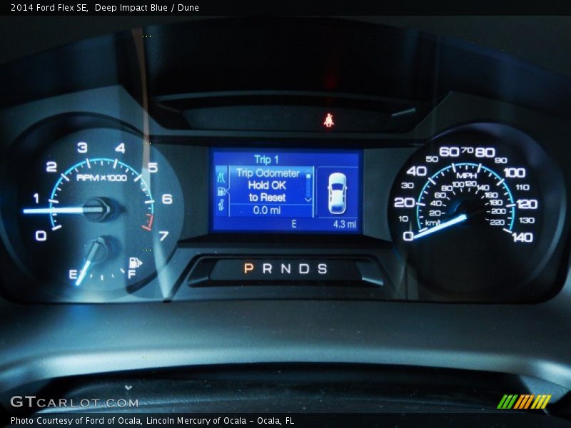  2014 Flex SE SE Gauges