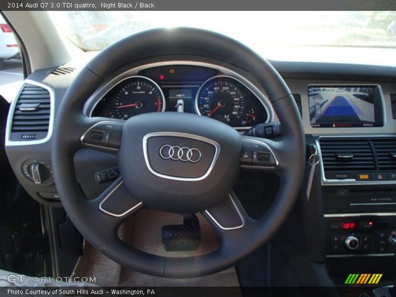 Night Black / Black 2014 Audi Q7 3.0 TDI quattro
