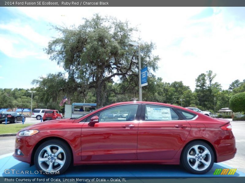  2014 Fusion SE EcoBoost Ruby Red