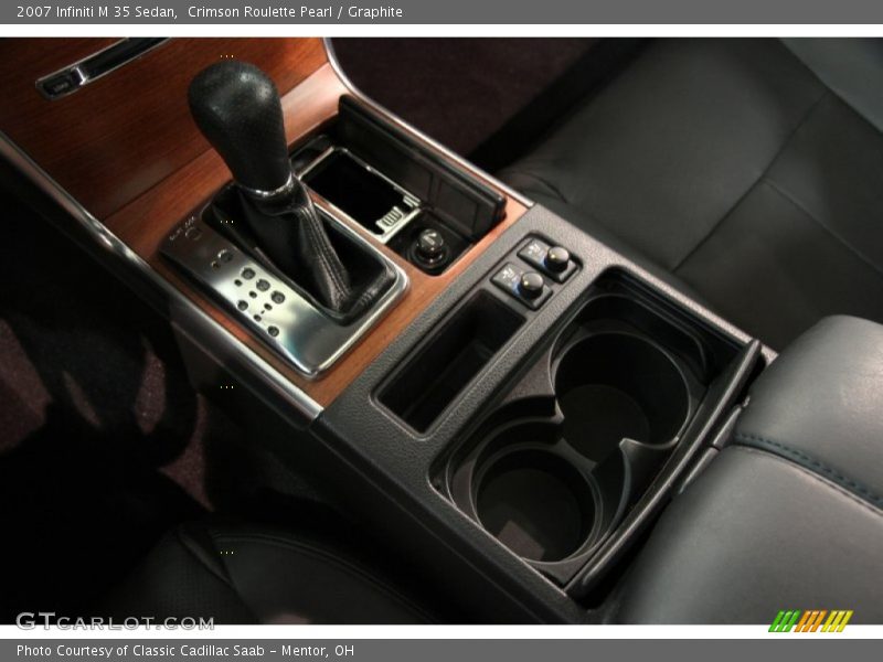 Crimson Roulette Pearl / Graphite 2007 Infiniti M 35 Sedan
