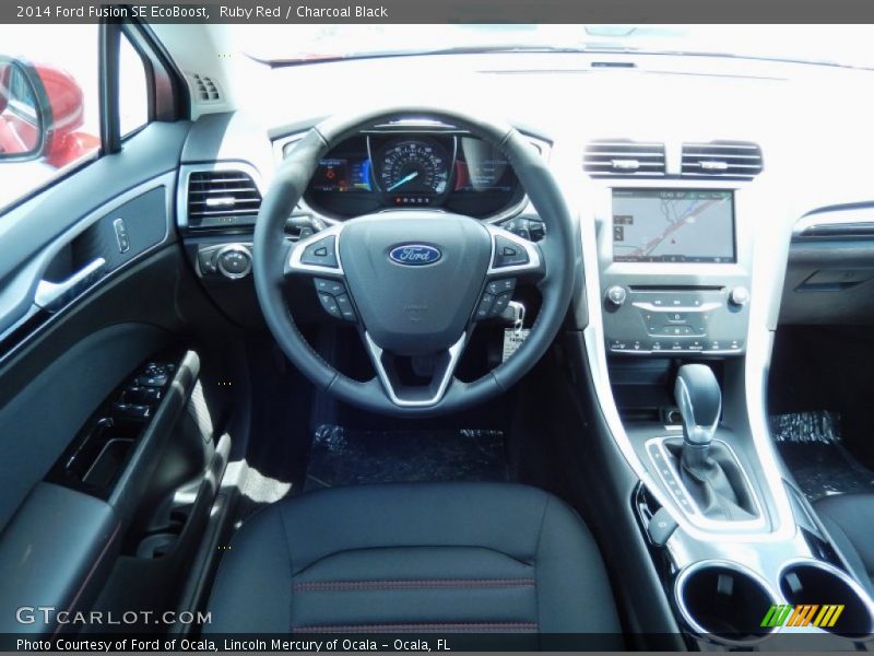 Dashboard of 2014 Fusion SE EcoBoost