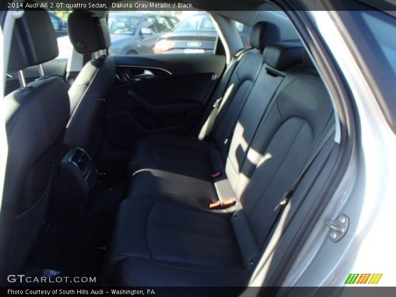 Dakota Gray Metallic / Black 2014 Audi A6 2.0T quattro Sedan
