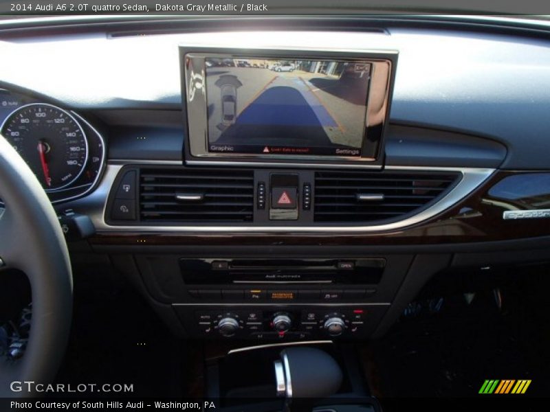 Dakota Gray Metallic / Black 2014 Audi A6 2.0T quattro Sedan