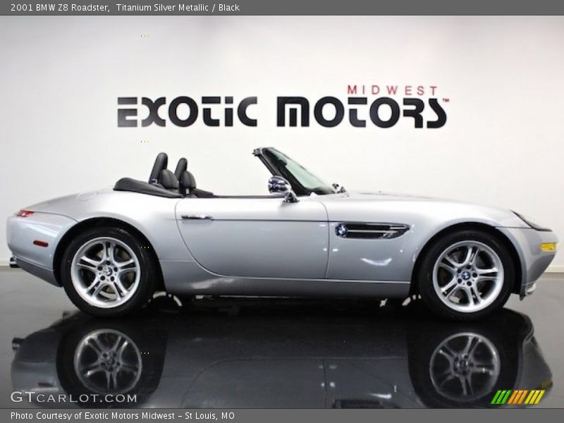 Titanium Silver Metallic / Black 2001 BMW Z8 Roadster