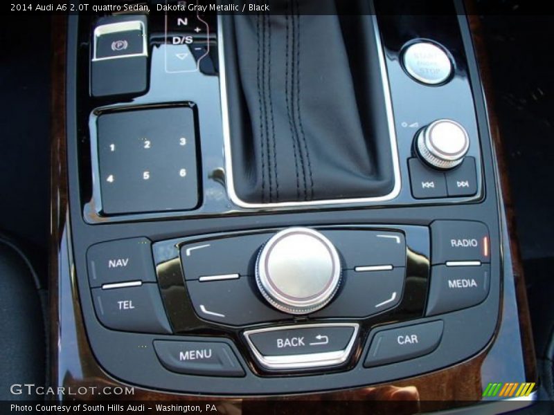 Dakota Gray Metallic / Black 2014 Audi A6 2.0T quattro Sedan