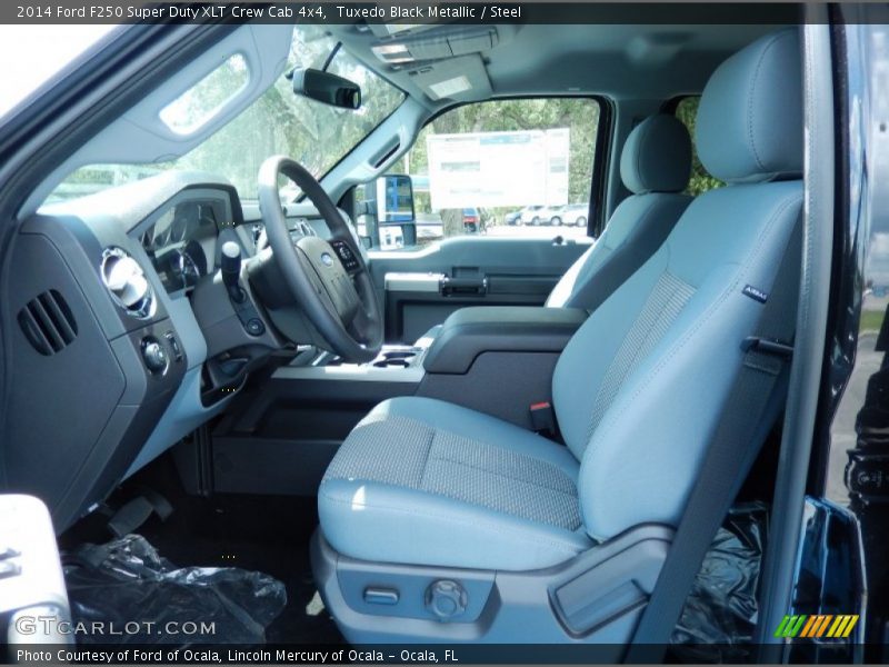  2014 F250 Super Duty XLT Crew Cab 4x4 Steel Interior