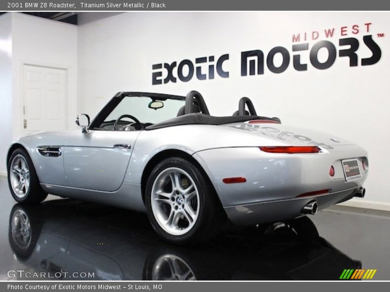 Titanium Silver Metallic / Black 2001 BMW Z8 Roadster