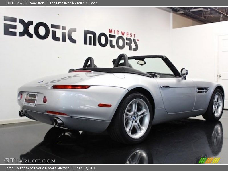 Titanium Silver Metallic / Black 2001 BMW Z8 Roadster