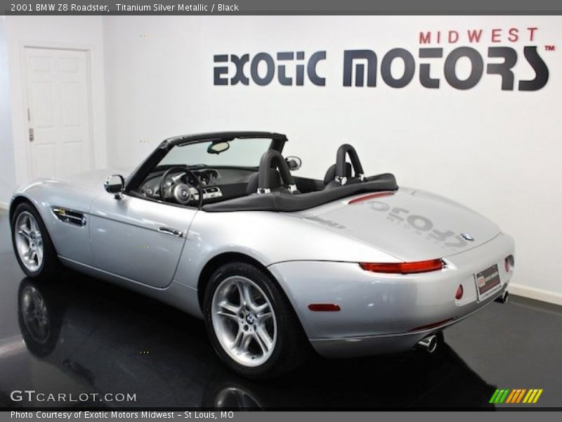Titanium Silver Metallic / Black 2001 BMW Z8 Roadster