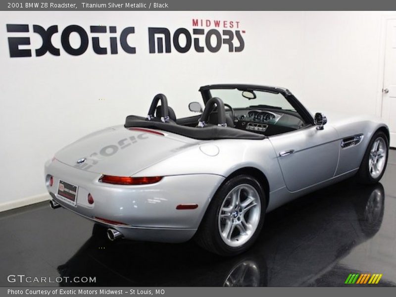 Titanium Silver Metallic / Black 2001 BMW Z8 Roadster