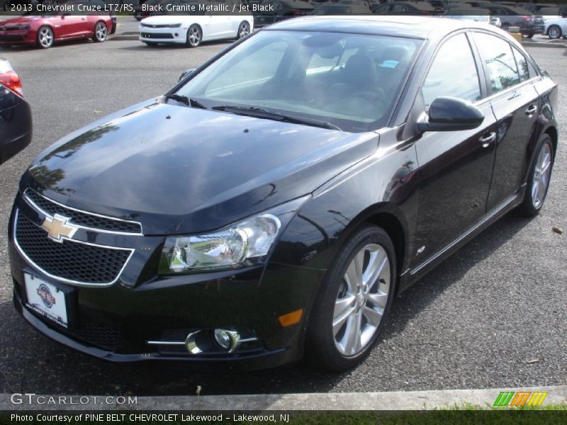 Black Granite Metallic / Jet Black 2013 Chevrolet Cruze LTZ/RS