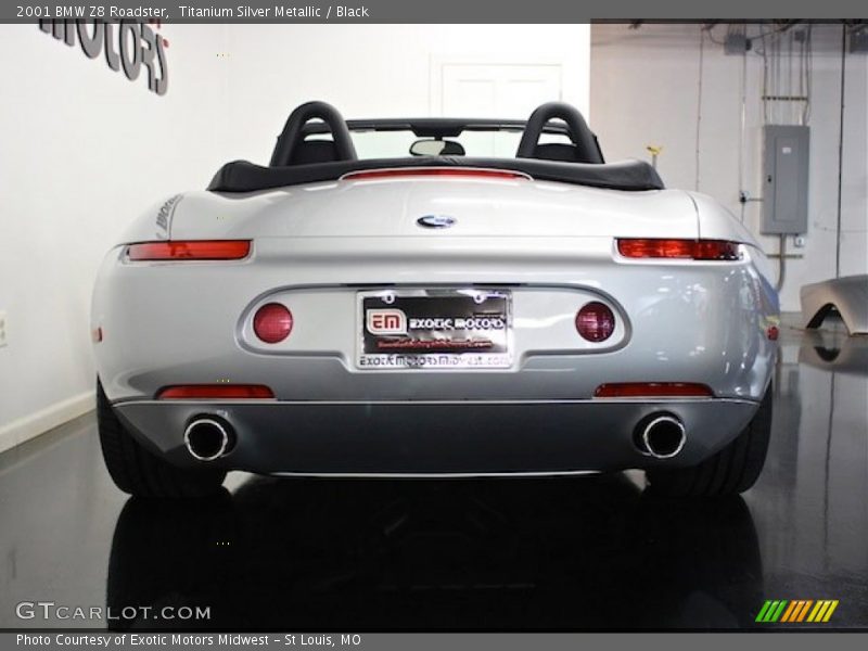 Titanium Silver Metallic / Black 2001 BMW Z8 Roadster