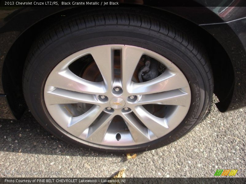 Black Granite Metallic / Jet Black 2013 Chevrolet Cruze LTZ/RS