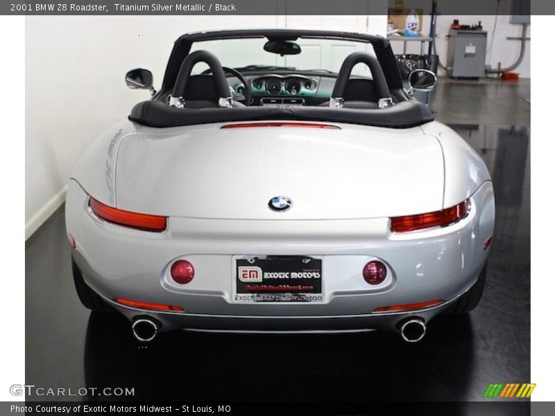 Titanium Silver Metallic / Black 2001 BMW Z8 Roadster