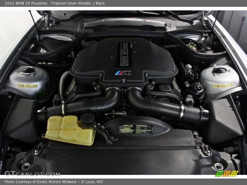  2001 Z8 Roadster Engine - 5.0 Liter DOHC 32-Valve V8