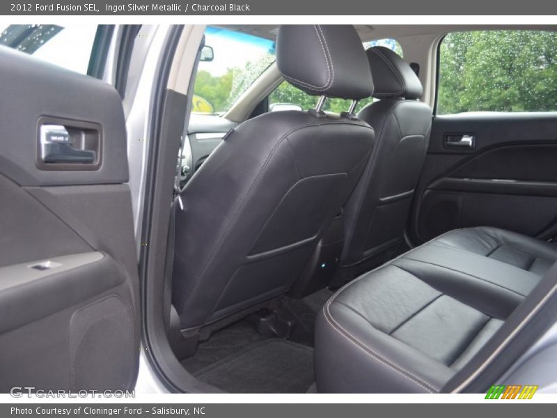 Ingot Silver Metallic / Charcoal Black 2012 Ford Fusion SEL