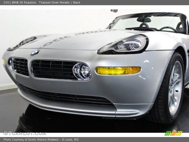 Titanium Silver Metallic / Black 2001 BMW Z8 Roadster