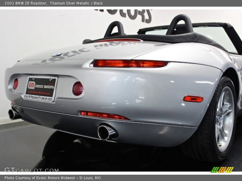 Titanium Silver Metallic / Black 2001 BMW Z8 Roadster