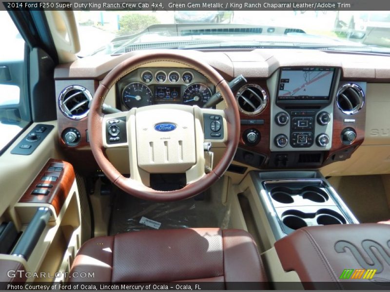Dashboard of 2014 F250 Super Duty King Ranch Crew Cab 4x4