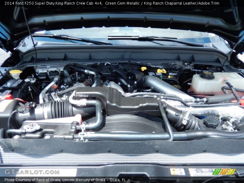  2014 F250 Super Duty King Ranch Crew Cab 4x4 Engine - 6.7 Liter OHV 32-Valve B20 Power Stroke Turbo-Diesel V8