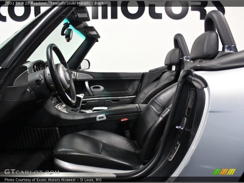 Titanium Silver Metallic / Black 2001 BMW Z8 Roadster