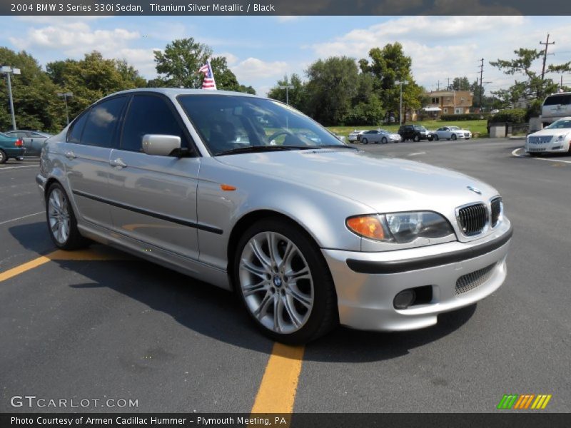 Front 3/4 View of 2004 3 Series 330i Sedan