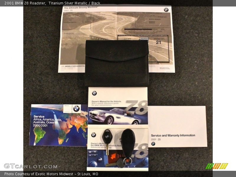 Books/Manuals of 2001 Z8 Roadster