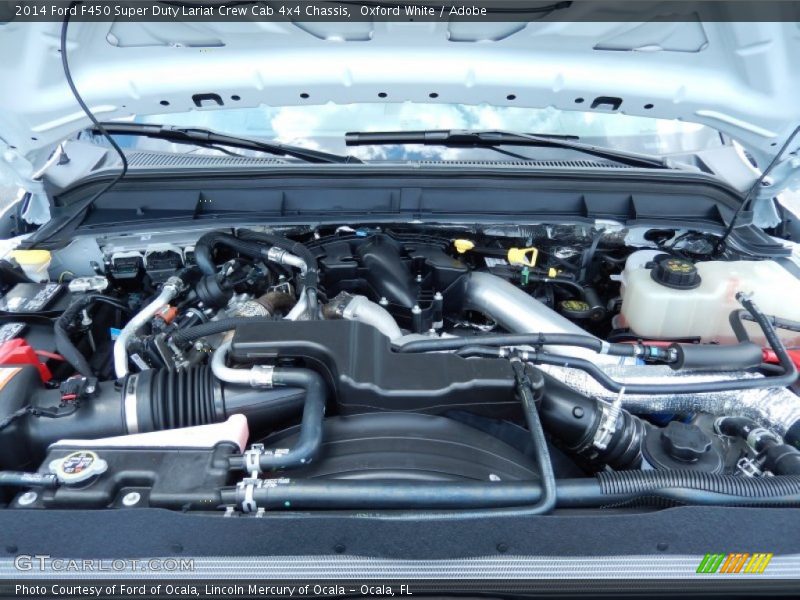  2014 F450 Super Duty Lariat Crew Cab 4x4 Chassis Engine - 6.7 Liter OHV 32-Valve B20 Power Stroke Turbo-Diesel V8