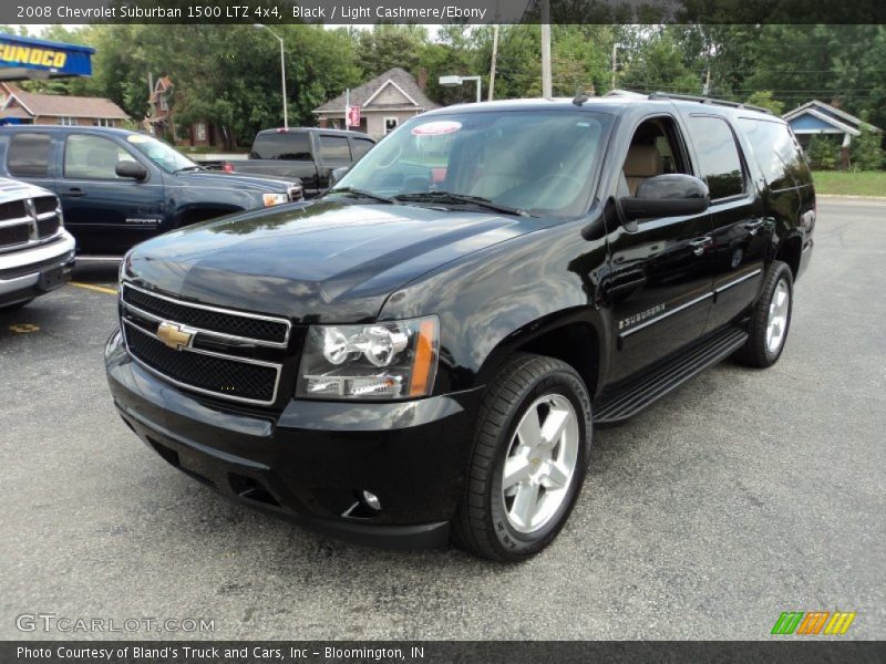 Front 3/4 View of 2008 Suburban 1500 LTZ 4x4