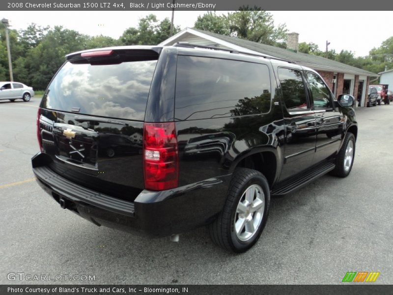 Black / Light Cashmere/Ebony 2008 Chevrolet Suburban 1500 LTZ 4x4