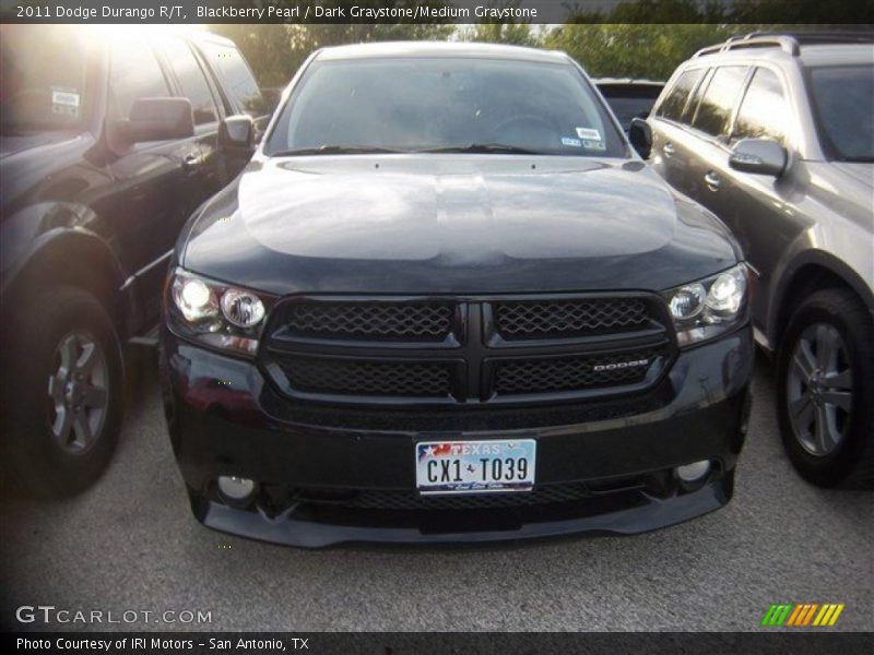 Blackberry Pearl / Dark Graystone/Medium Graystone 2011 Dodge Durango R/T