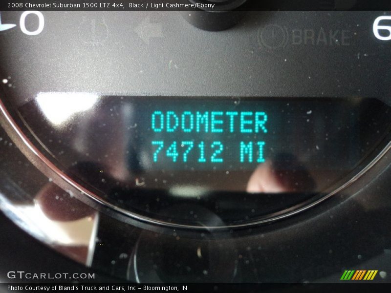 Black / Light Cashmere/Ebony 2008 Chevrolet Suburban 1500 LTZ 4x4