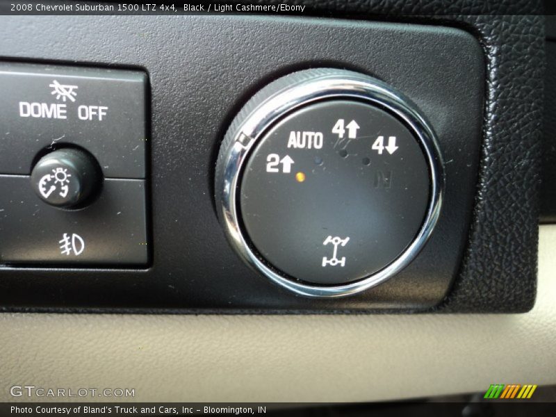 Controls of 2008 Suburban 1500 LTZ 4x4