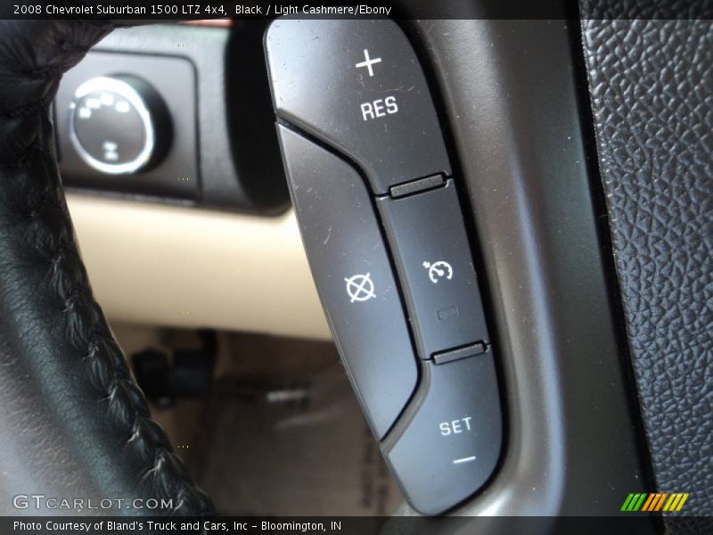 Black / Light Cashmere/Ebony 2008 Chevrolet Suburban 1500 LTZ 4x4