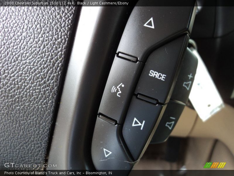 Black / Light Cashmere/Ebony 2008 Chevrolet Suburban 1500 LTZ 4x4