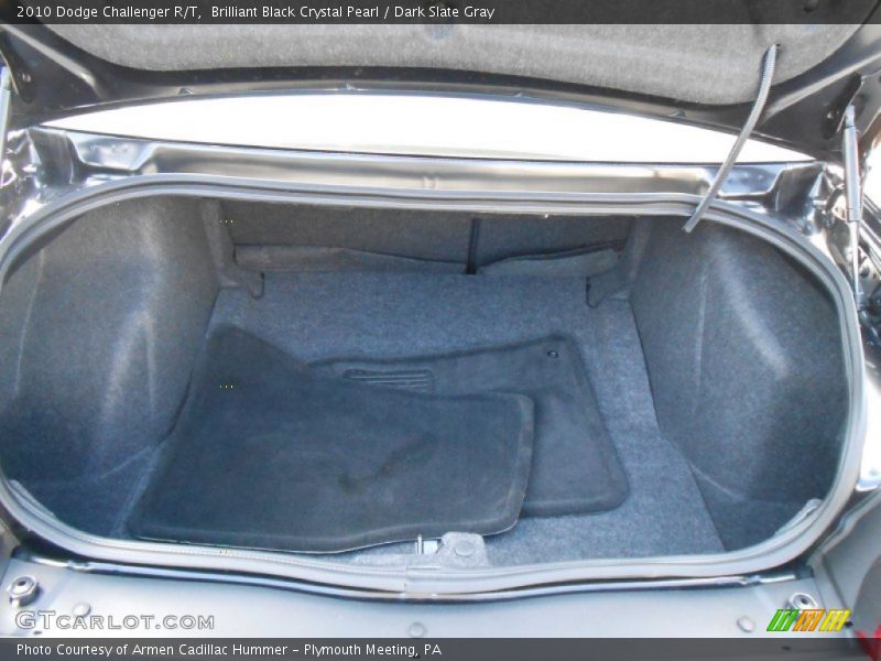 Brilliant Black Crystal Pearl / Dark Slate Gray 2010 Dodge Challenger R/T