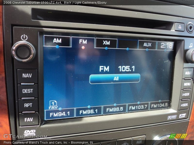 Black / Light Cashmere/Ebony 2008 Chevrolet Suburban 1500 LTZ 4x4