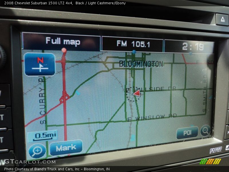 Black / Light Cashmere/Ebony 2008 Chevrolet Suburban 1500 LTZ 4x4