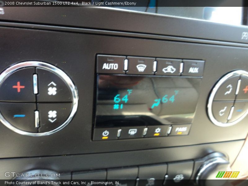 Black / Light Cashmere/Ebony 2008 Chevrolet Suburban 1500 LTZ 4x4