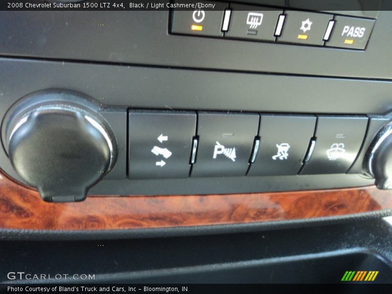 Black / Light Cashmere/Ebony 2008 Chevrolet Suburban 1500 LTZ 4x4