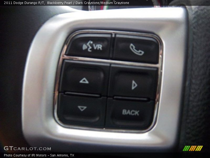 Blackberry Pearl / Dark Graystone/Medium Graystone 2011 Dodge Durango R/T
