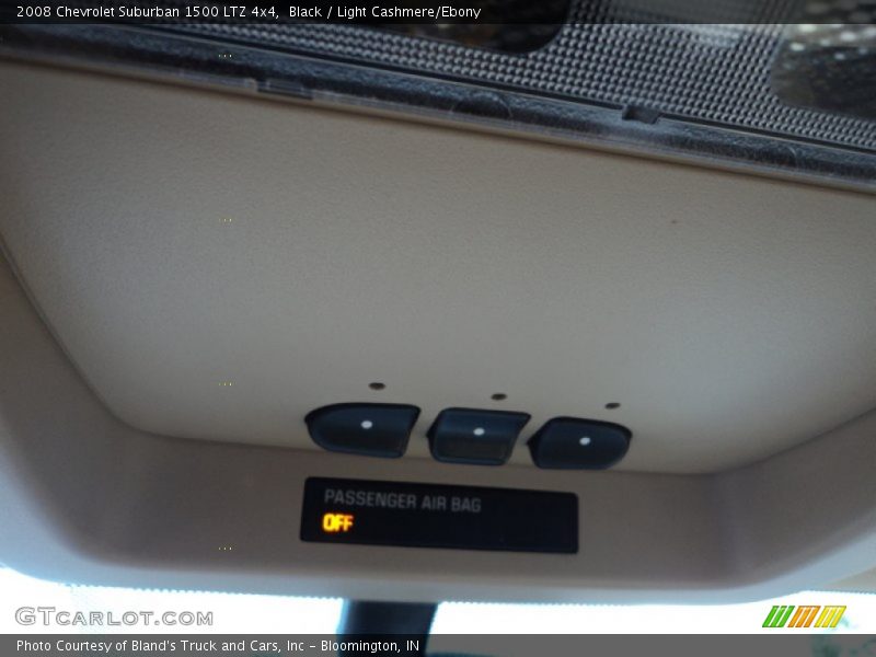 Black / Light Cashmere/Ebony 2008 Chevrolet Suburban 1500 LTZ 4x4