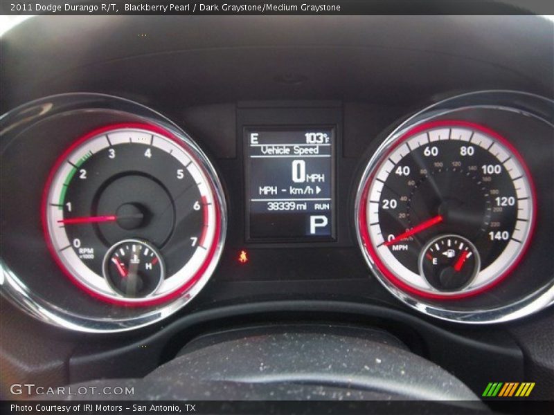  2011 Durango R/T R/T Gauges