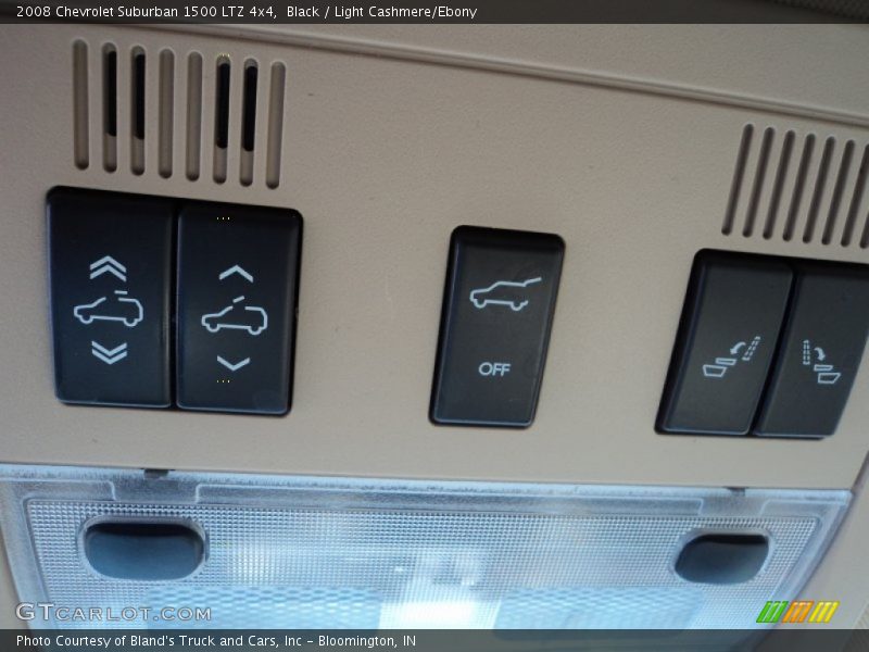 Black / Light Cashmere/Ebony 2008 Chevrolet Suburban 1500 LTZ 4x4