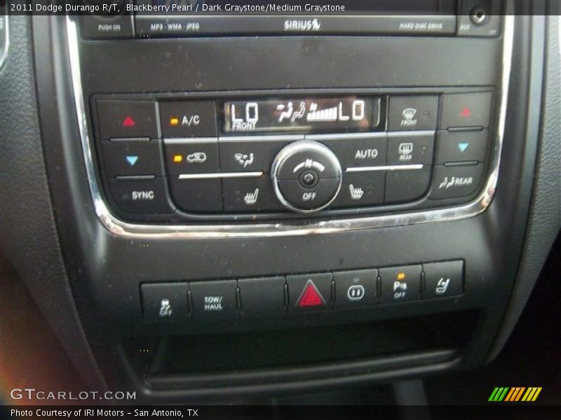 Blackberry Pearl / Dark Graystone/Medium Graystone 2011 Dodge Durango R/T