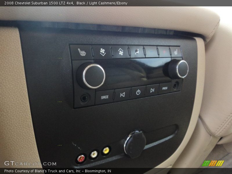 Black / Light Cashmere/Ebony 2008 Chevrolet Suburban 1500 LTZ 4x4